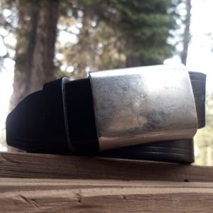 Express leather belt